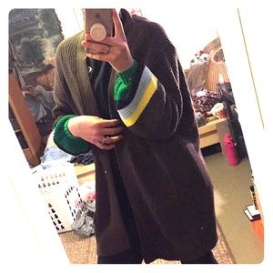 Slouchy Oversized Bell Sleeve Cardigan